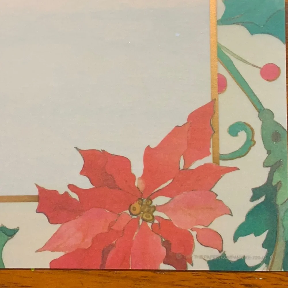 75 sheets medium weight 8.5x11 Christmas Vellum